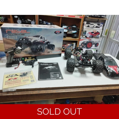 (USED) FS Racing - Rebel 1/10 Brushed Monster Truck - RTR